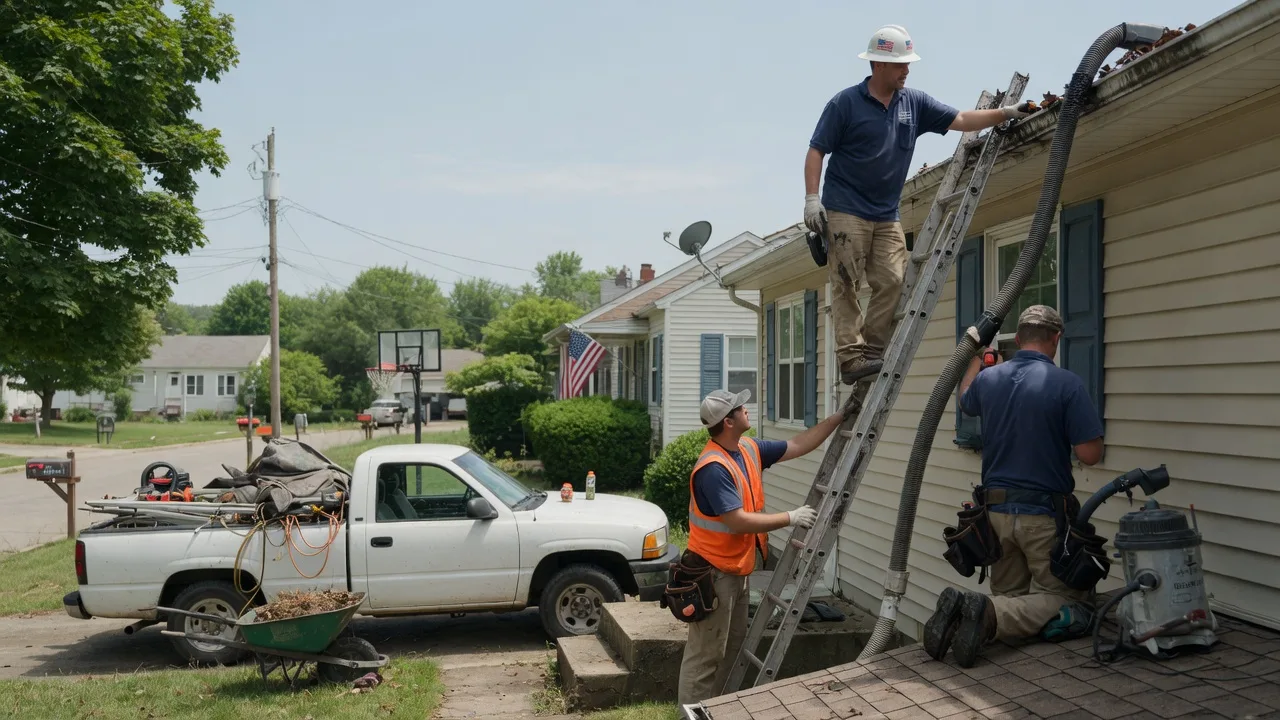 Gutter Installation in New Liberty, IA near me